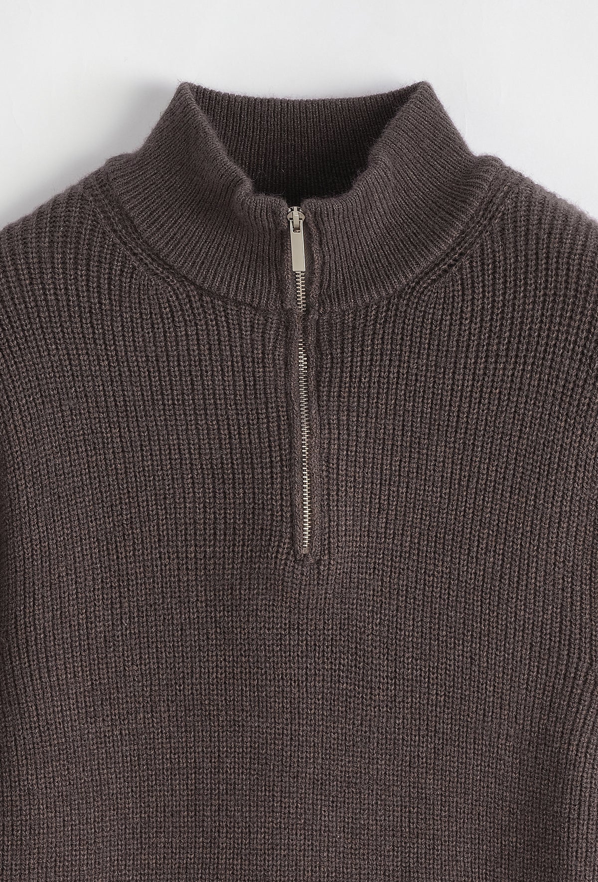 The Babas Wool Zip Knit
